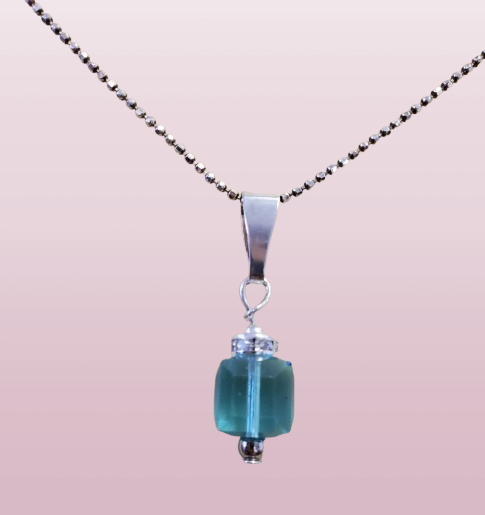 Mother's Day pendant 1 crystal